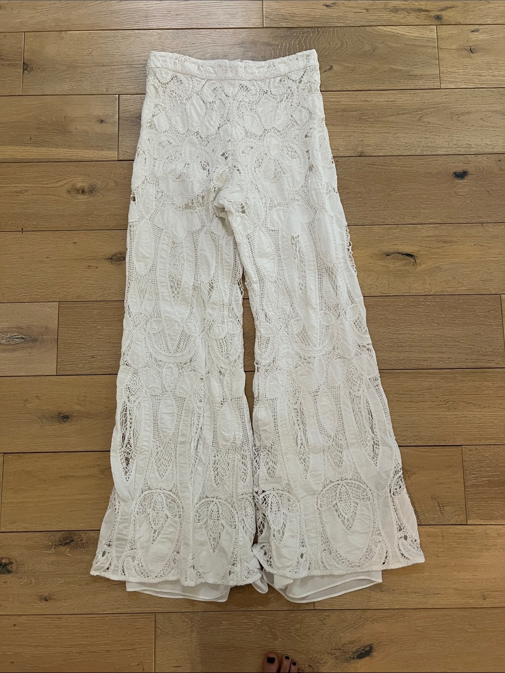 Alexis Crochet Lace Flared Pants